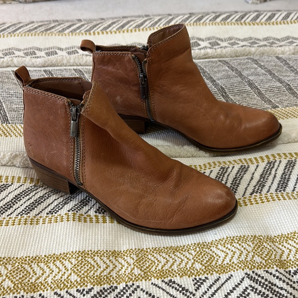 Lucky Brand leather booties